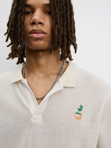 T-Shirt Pull&Bear en beige