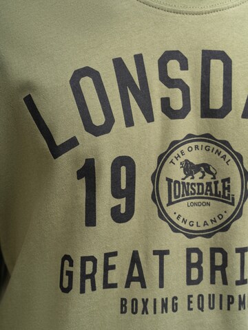 LONSDALE Shirt 'Bangor' in Green
