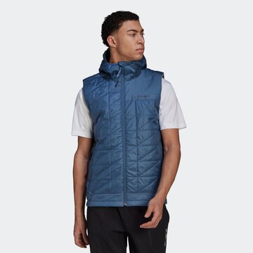 ADIDAS TERREX Sportbodywarmer 'Multi Insulated ' in Blauw: voorkant