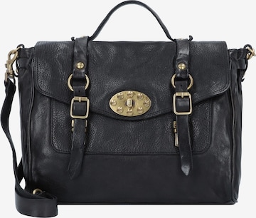 Campomaggi Crossbody Bag in Black: front