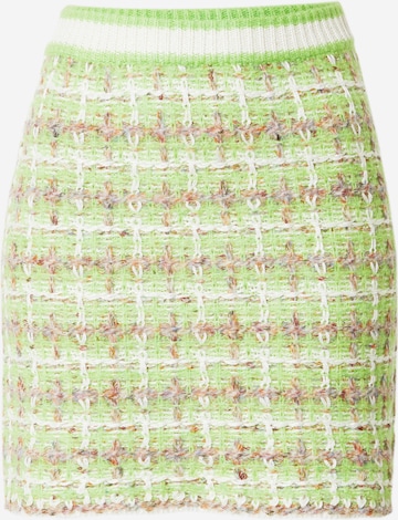 River Island Rok in Groen: voorkant