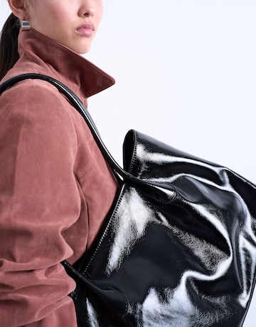 TOPSHOP Τσάντα ώμου 'TOBY' σε μαύρο