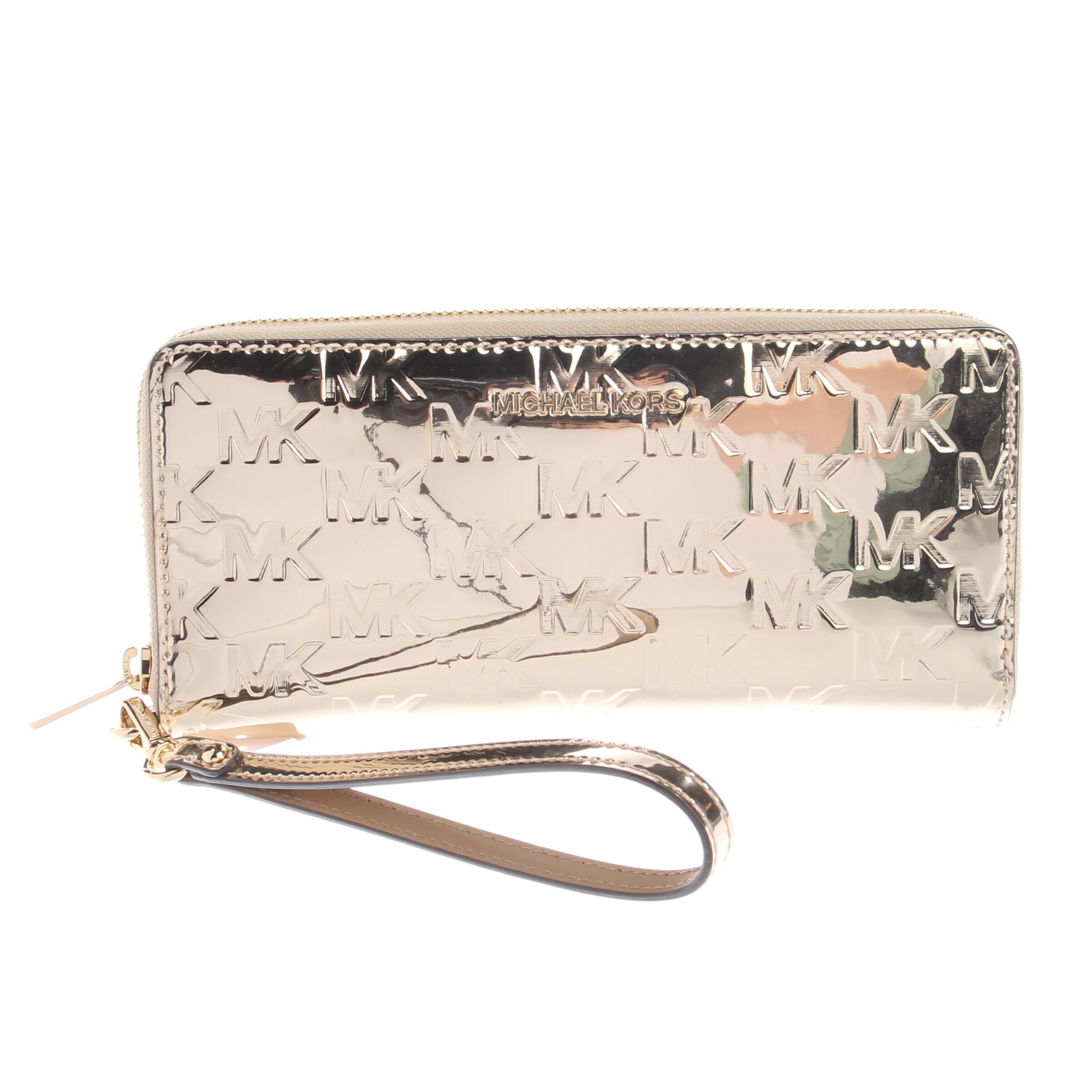 Michael Kors Small Leather Goods in One size in Silver: front