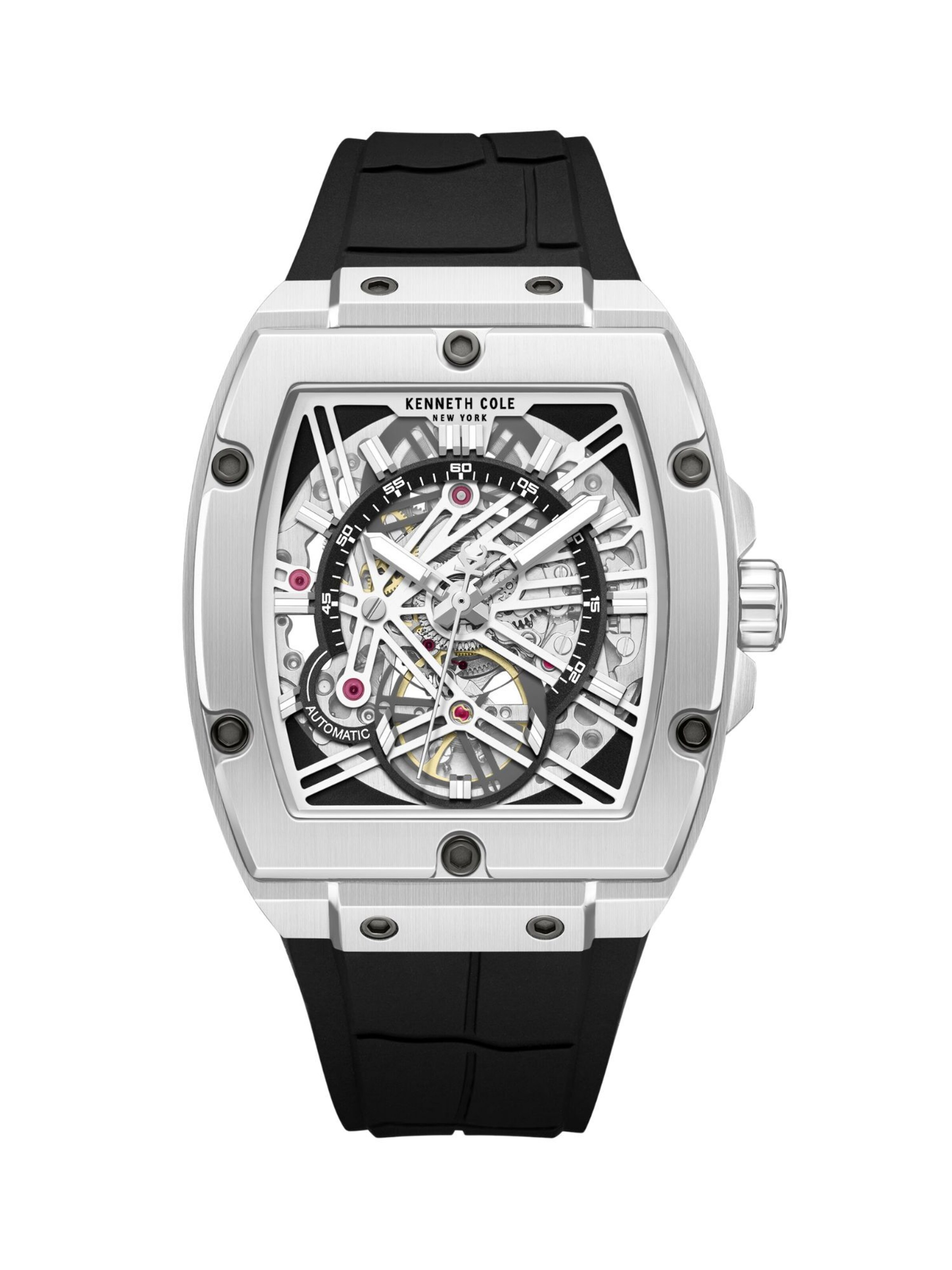 Kenneth Cole Analog Watch 'Mercer' in Black: front