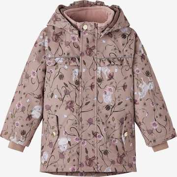 Veste fonctionnelle 'Flower Unicorn' NAME IT en rose : devant