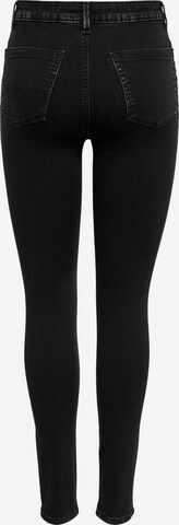 ONLY Skinny Jeans 'Blush' in Black