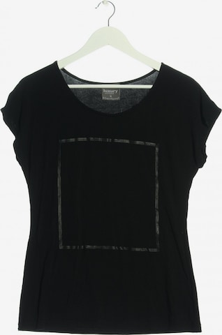 LUXURY Top & Shirt in M in Black: front