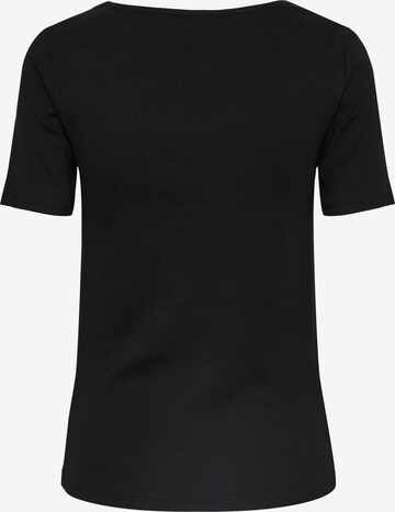 melns PIECES T-Krekls 'TANIA'