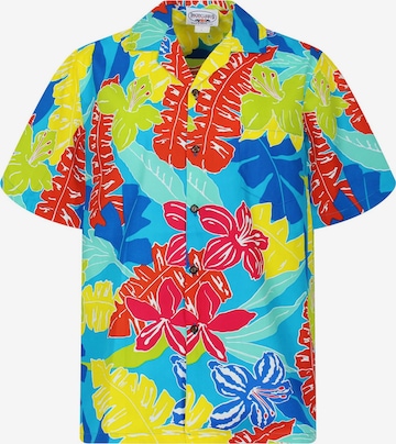 Pacific Legend Hemd 'Funky' in Blau: Vorderseite