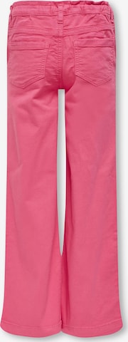 Wide Leg Pantalon 'New Brook' KIDS ONLY en rose