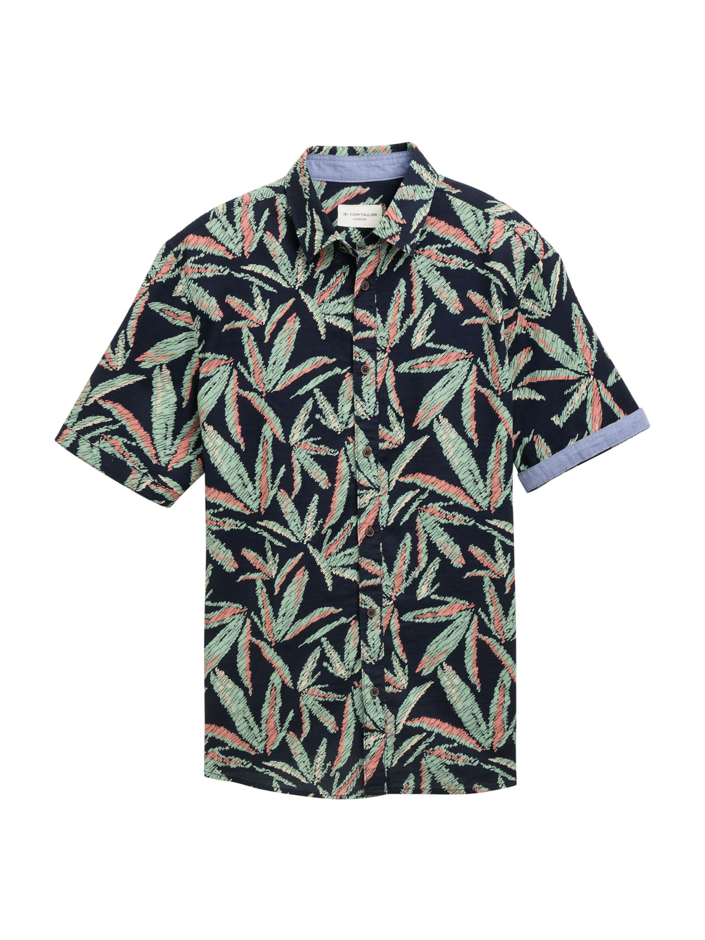 TOM TAILOR Comfort Fit Paita värissä sininen: etupuoli