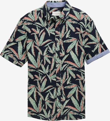 TOM TAILOR Πουκάμισο σε μπλε: μπροστά