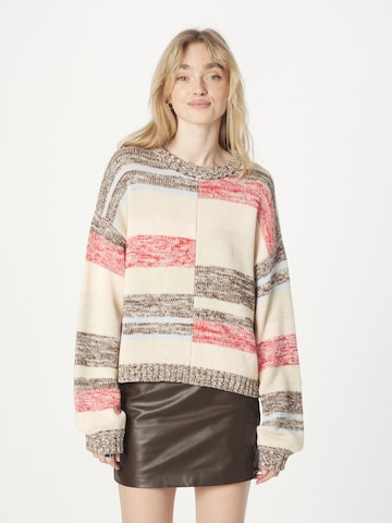 Soft Rebels Sweater 'Carly' in Red: front