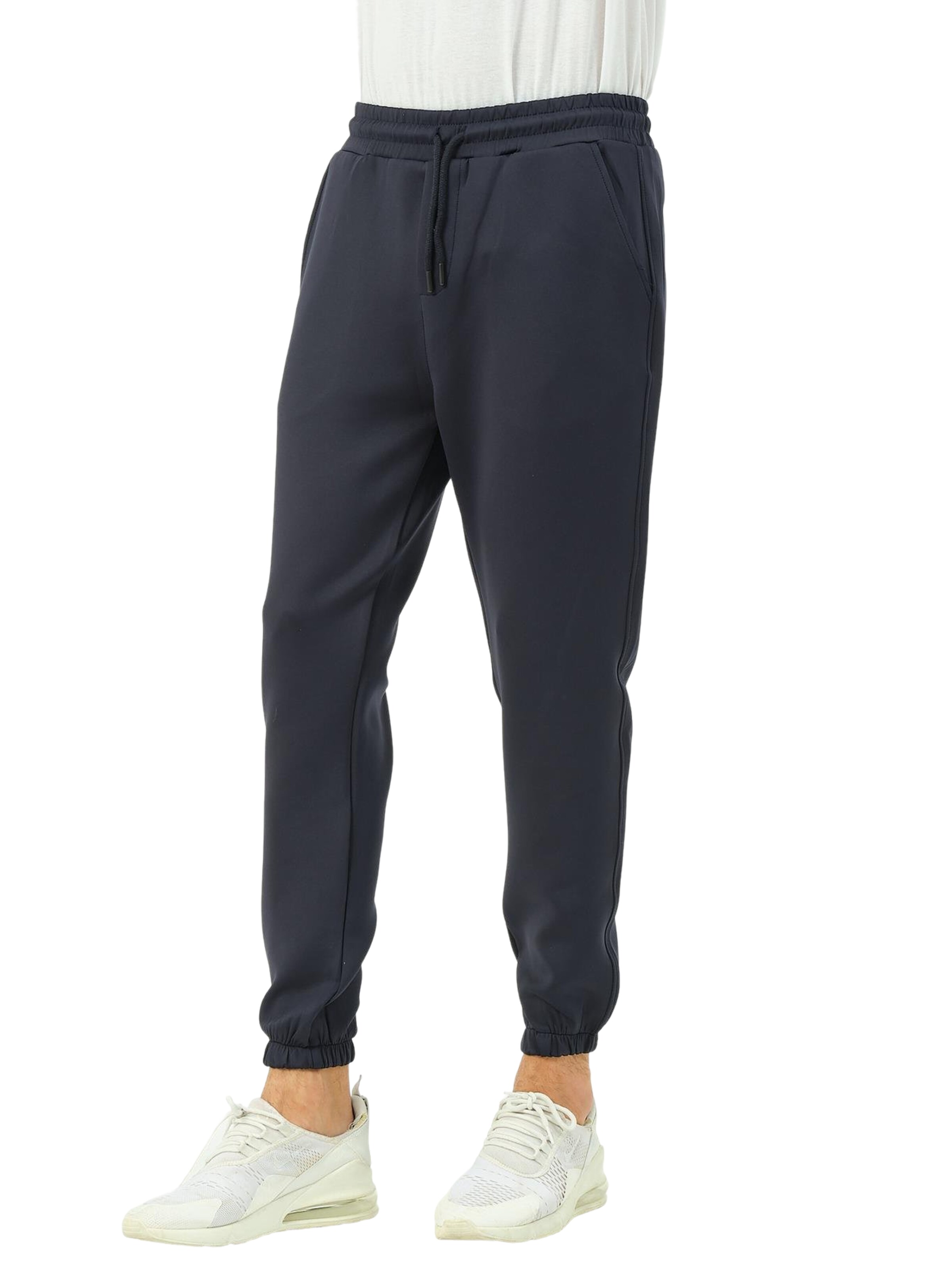 Effilé Pantalon C&City en bleu : devant