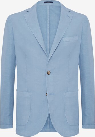 Coupe regular Veste de costume Boggi Milano en bleu : devant