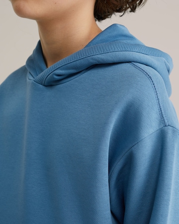 Bluză de molton de la WE Fashion pe albastru