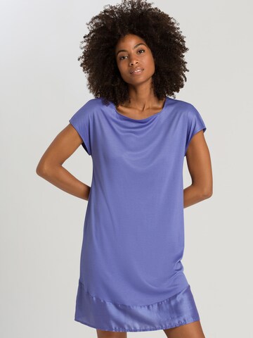 Hanro Nightgown 'Livia' in Blue: front