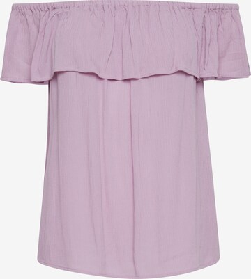 ICHI Blouse 'MARRAKECH' in Roze: voorkant