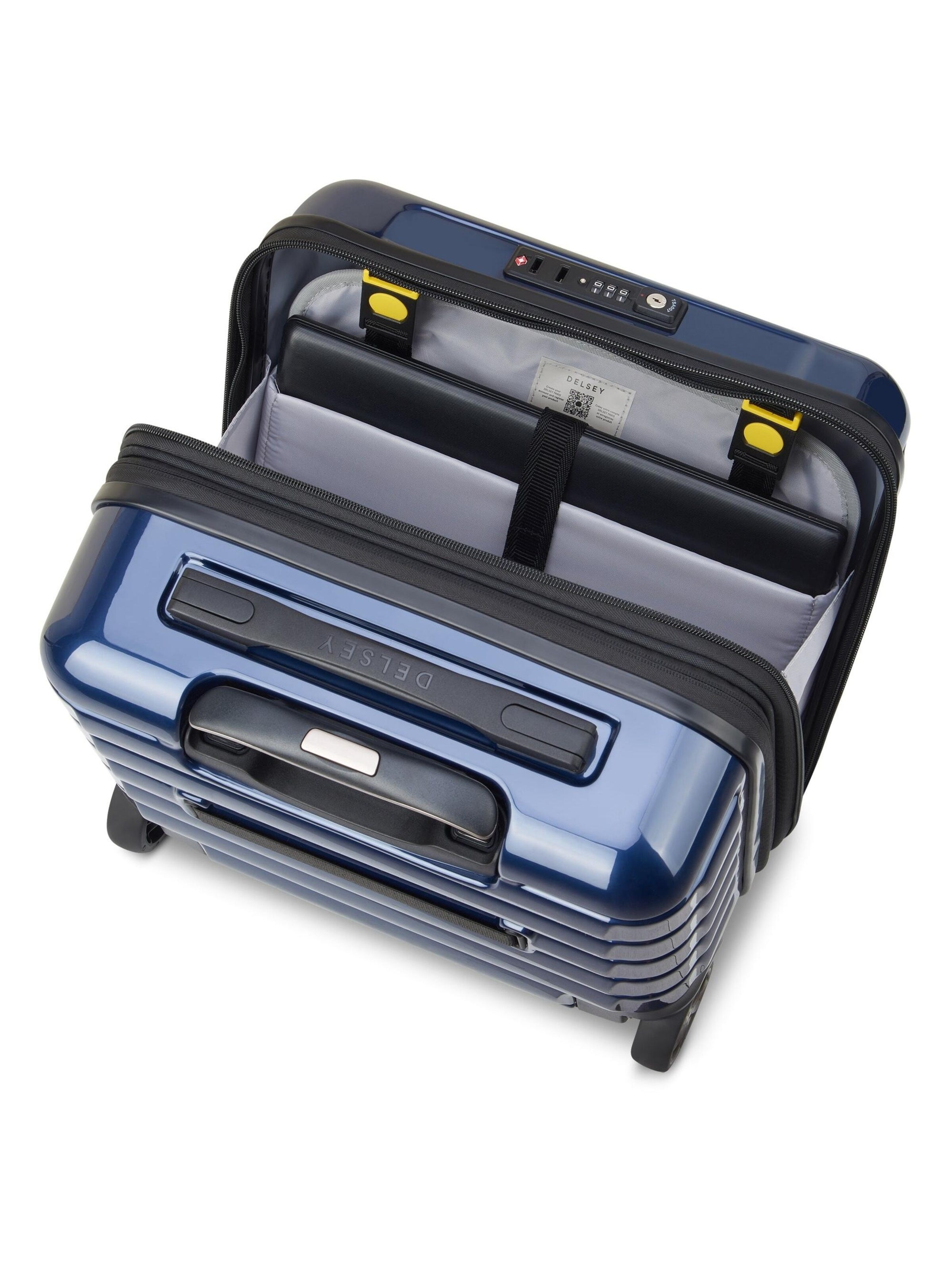 Delsey Paris Trolley 'Shadow 5.0'‌‌‌ in Blau