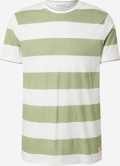 Marškinėliai 'Aringa' iš INDICODE JEANS, spalva – kivių spalva / balta, Prekių apžvalga