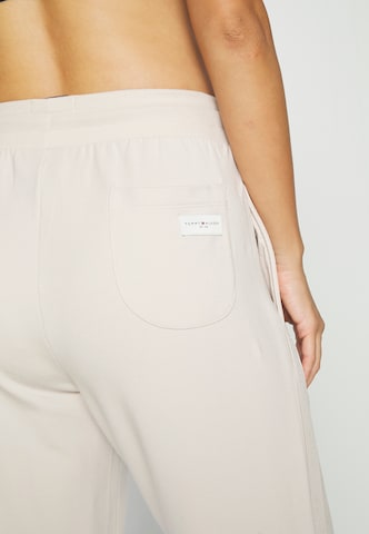 Wide Leg Pantalon TOMMY HILFIGER en beige