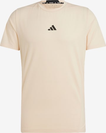 Tricou funcțional 'Designed for Training' de la ADIDAS PERFORMANCE pe roz: față