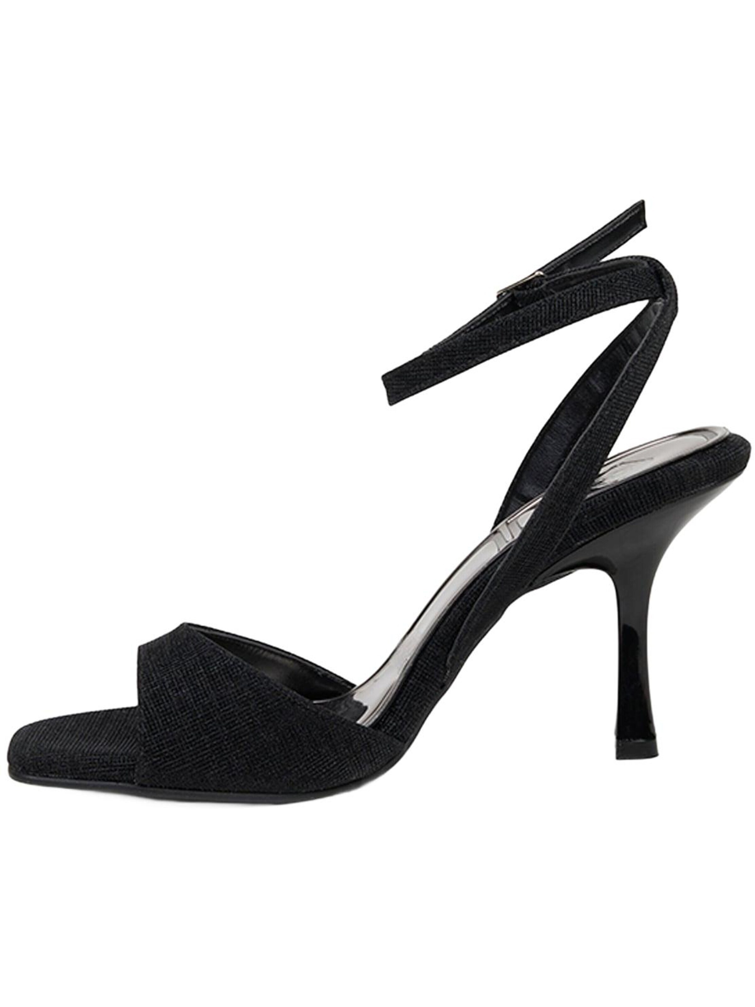 Desa Strap sandal 'Stiletto-Sandalen' in Black