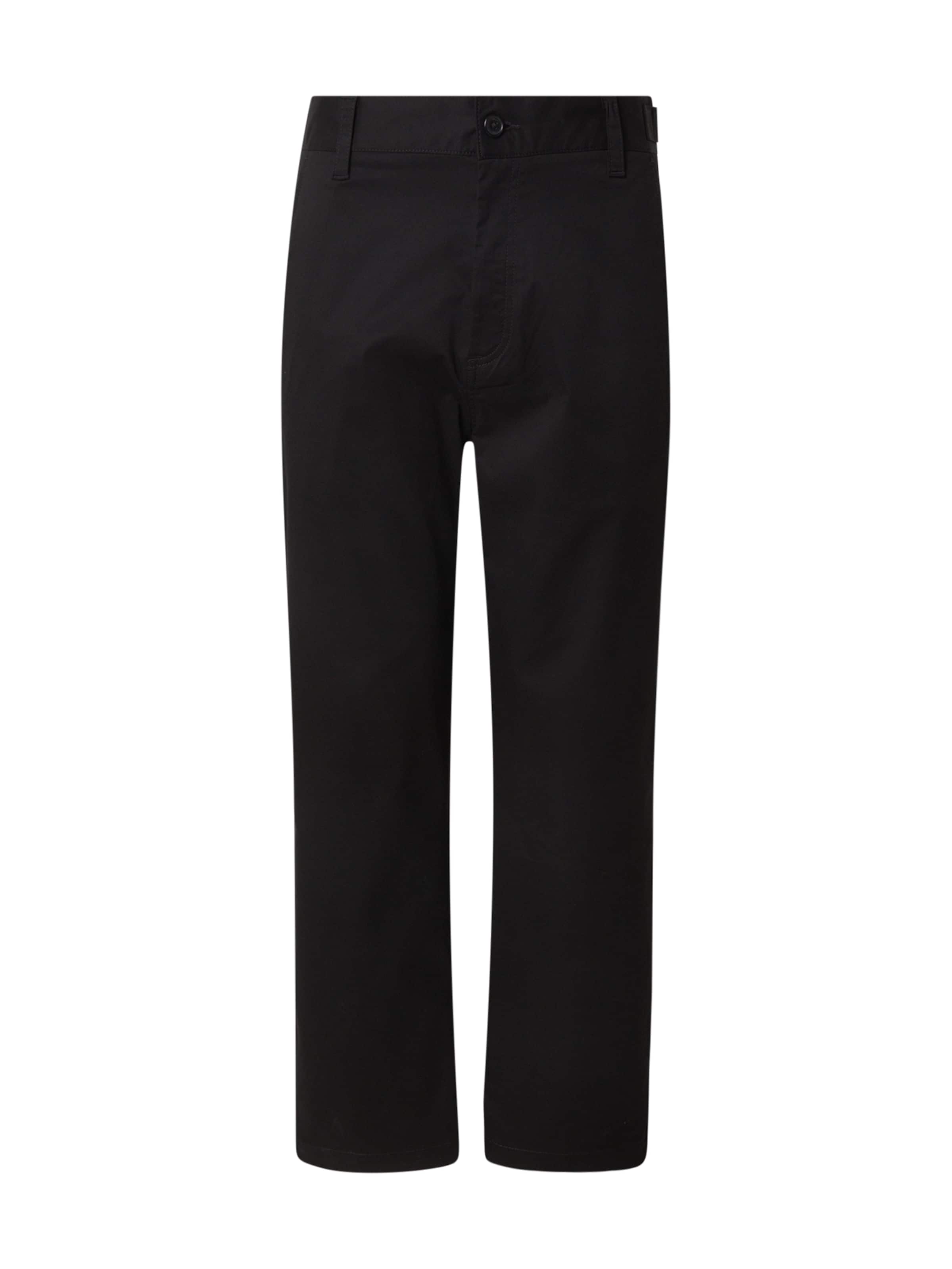 Regular Pantalon chino 'Cino261' HUGO en noir : devant