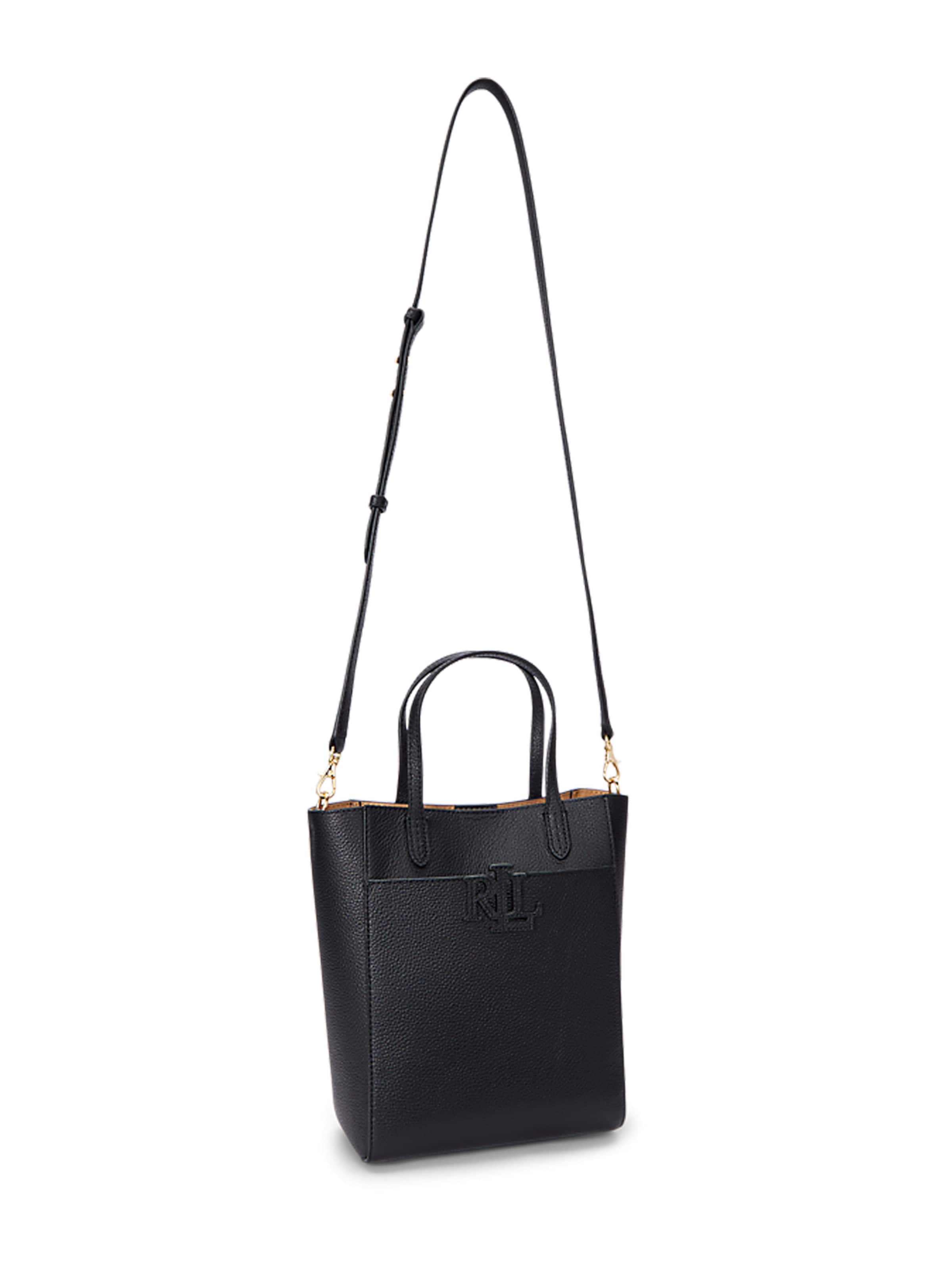 Sacs à main Lauren Ralph Lauren en noir : devant