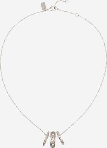Collana di COACH in argento: frontale
