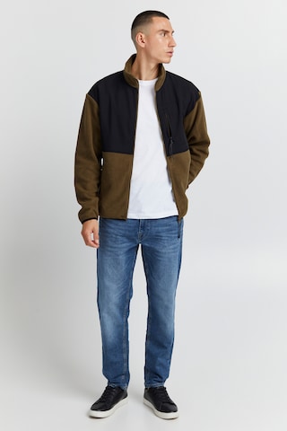 BLEND Fleece Jacket in Brown
