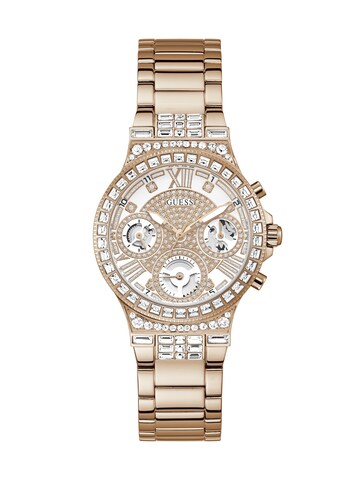 GUESS Analog Watch 'Moonlight' in Gold: front