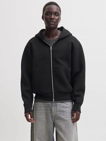 JACK & JONES Sweatvest 'legacy' in Zwart