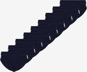 SCHIESSER Slip '95/5 Stretch - Organic Cotton' in Blauw: voorkant