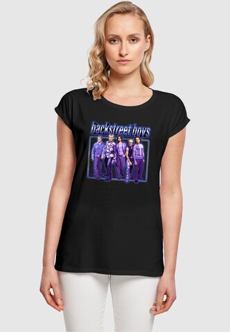 Merchcode Shirt 'Backstreet Boys-Space Photo' in Black: front