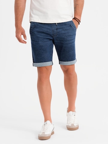 Ombre Regular Jeans in Blauw: voorkant