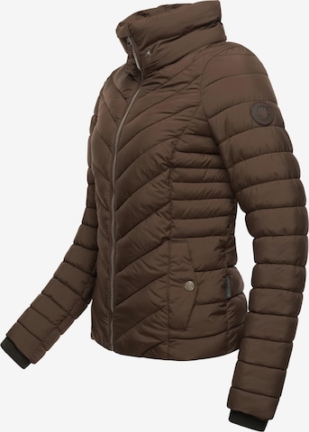 MARIKOO Between-Season Jacket 'Kagomee' in Brown