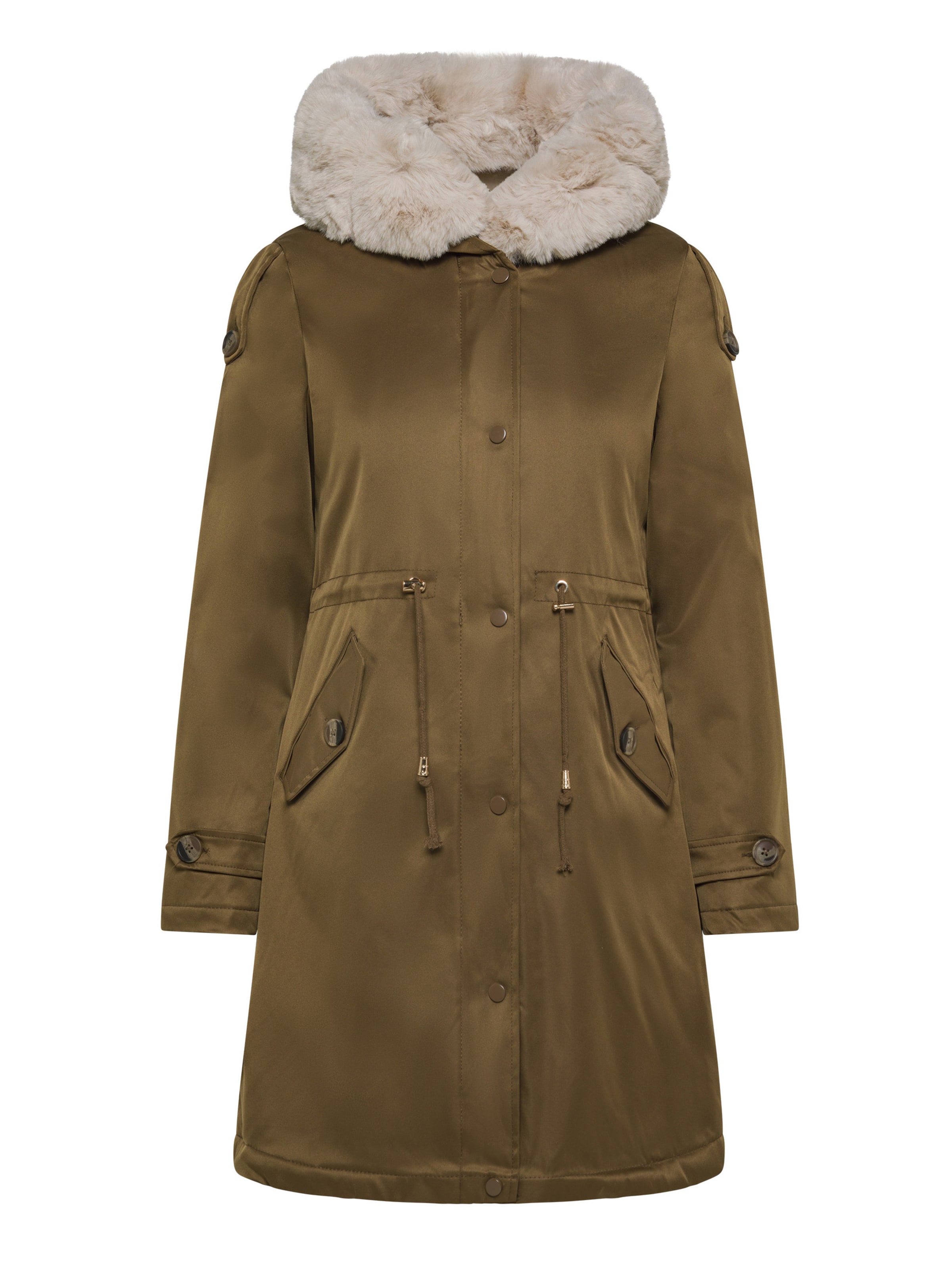 Parka invernale 'Overland Parka N701' di Artika Icewear in marrone: frontale