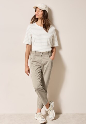 CECIL Slim fit Pants in Beige