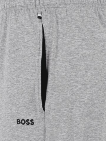 BOSS Regular Pajama pants 'Mix&Match Short CW' in Grey