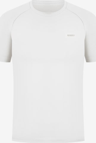 Smilodox Shirt 'Thilo' in Wit: voorkant