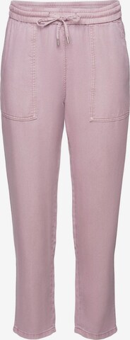 Regular Pantalon ESPRIT en violet : devant