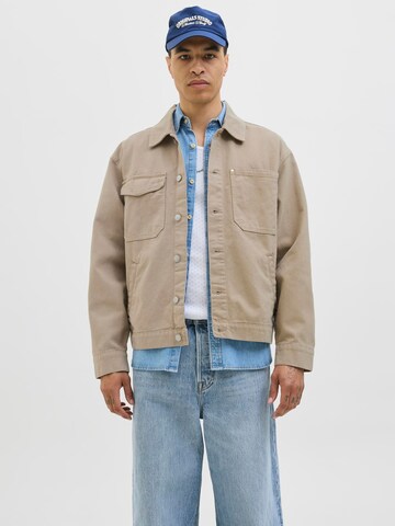 JACK & JONES Overgangsjakke i beige: forside