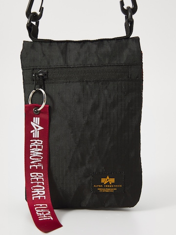 ALPHA INDUSTRIES Torba na ramię w kolorze czarny