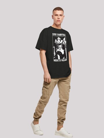 F4NT4STIC Shirt 'Disney Every Fairy Tale Needs A Villain -BLK' in Black