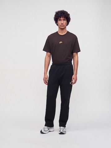 Nike Sportswear Regular Панталон в черно: отпред