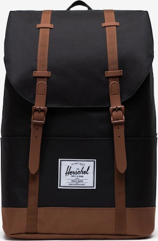 Herschel - Mochila em preto: frente