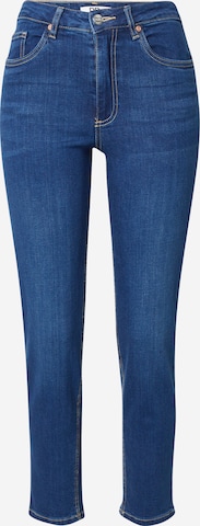 Coupe slim Jean Dorothy Perkins en bleu : devant