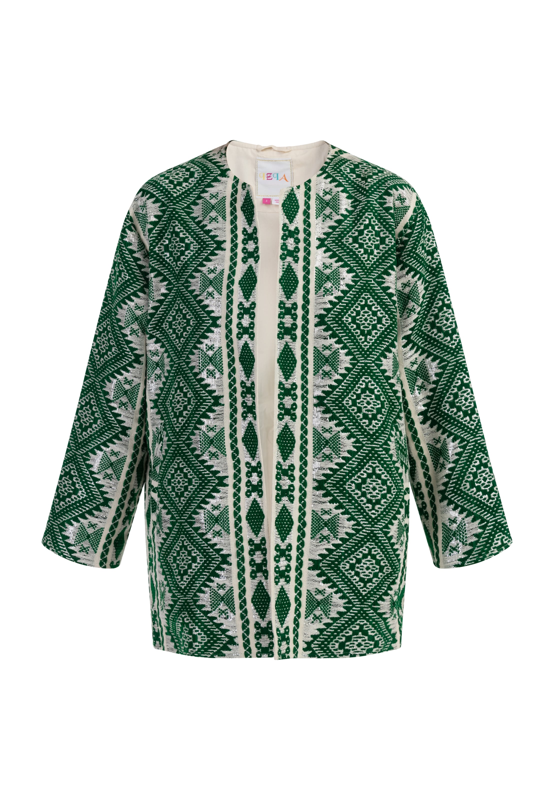 IZIA Вязаная кофта в Зеленый: спереди