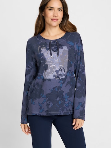 Sweat-shirt ' Henny ' Olsen en bleu : devant